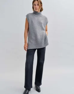 Damen OPUS Jeans^Wide Leg Jeans Mivy Schwarz Online Bestellen