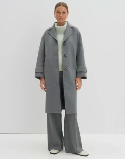 Damen OPUS Jacken / Mäntel^Wollmantel Varala Grau Online Bestellen